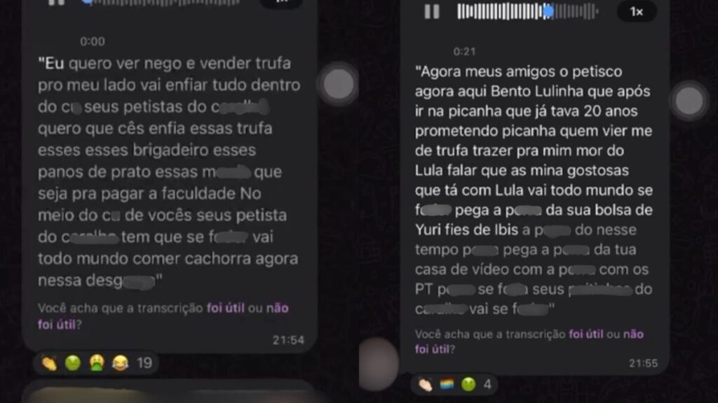 Alunos de Medicina em MG hostilizam bolsistas em grupo de WhatsApp após vitória de Lula: 'divide a bolsa com o MST'