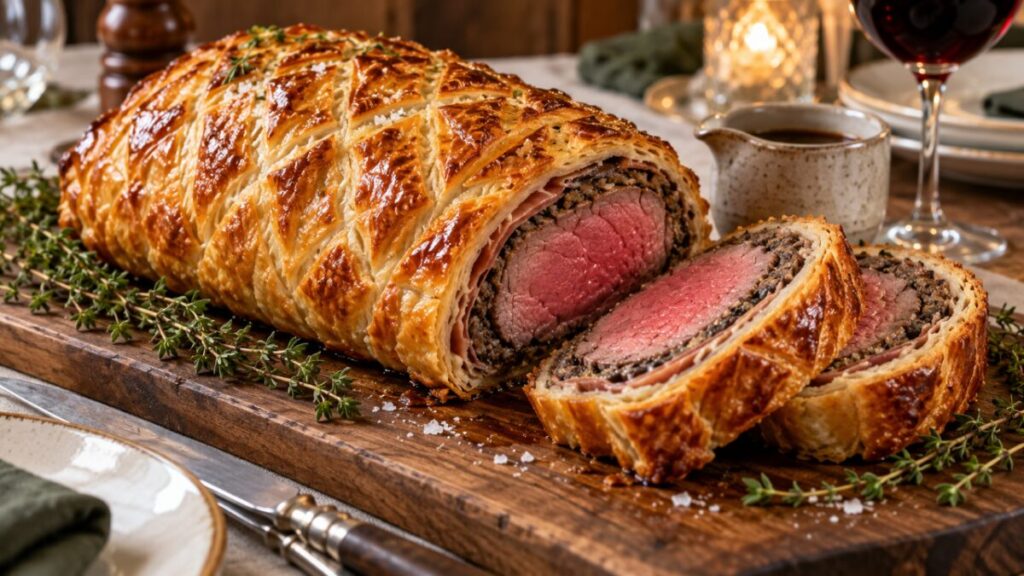 Beef Wellington: como fazer filé-mignon envolto em massa folhada, com carne suculenta e crosta dourada