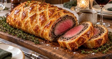 Beef Wellington: como fazer filé-mignon envolto em massa folhada, com carne suculenta e crosta dourada