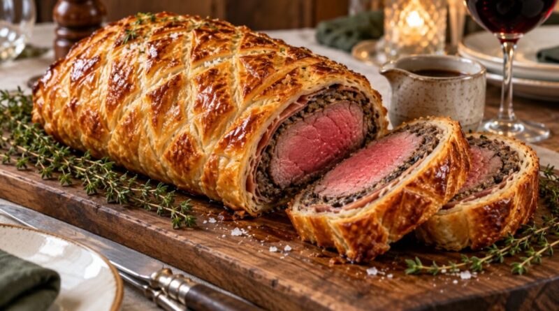 Beef Wellington: como fazer filé-mignon envolto em massa folhada, com carne suculenta e crosta dourada