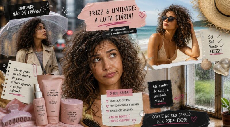 Cabelo armado com umidade: a ordem dos produtos que ajuda a controlar o frizz - ClickGrátis