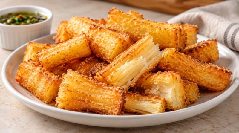 Cozinheiras concordam: a mandioca frita mais sequinha não precisa de mais óleo, e sim de ser cozida antes e esfriar bem