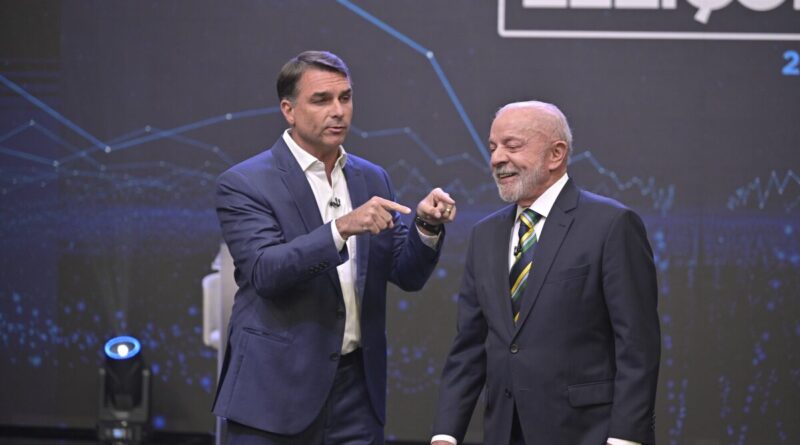 Debate Band/Jovem Pan: Lula e Flávio travam confronto com troca de acusações pessoais