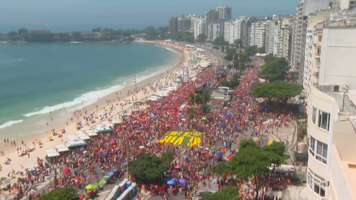 Flávio e Lula reúnem multidões em Belo Horizonte, Rio e São Paulo nos últimos atos de campanha antes do 2º turno da eleição