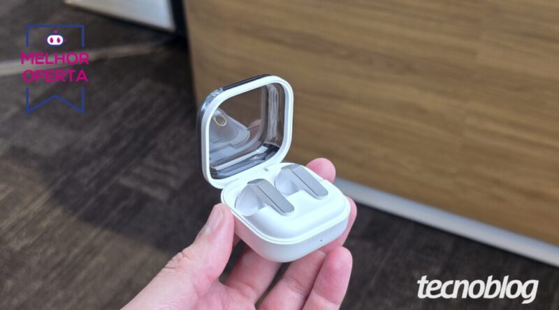 Galaxy Buds 4 nunca esteve tão barato: 45% OFF no Mercado Livre