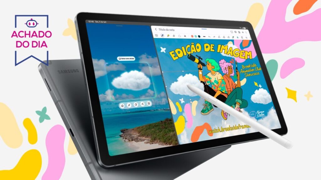 Galaxy Tab S10 Lite para estudantes tem menor preço em meses