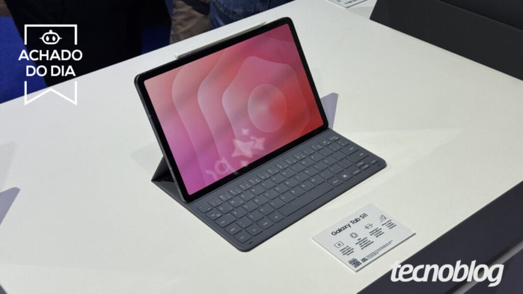 Galaxy Tab S11 tem oferta para quem busca tablet para jogos