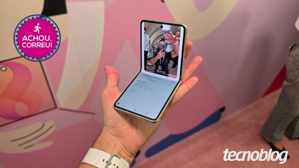 Galaxy Z Flip 8 tem promoção em até 12x sem juros na Amazon