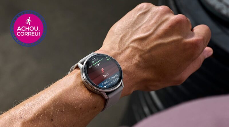 Garmin Venu 4 para treinos tem mais de R$ 1.000 OFF em até 12x sem juros