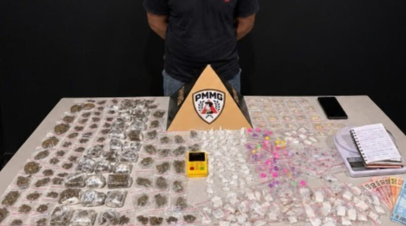 Homem preso com drogas em Uberaba diz que ganharia R$ 20 por entrega