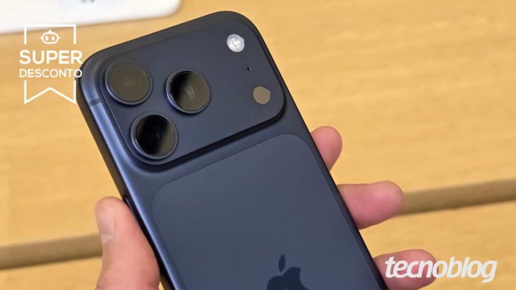iPhone 17 Pro para fotografia profissional tem menor preço recente