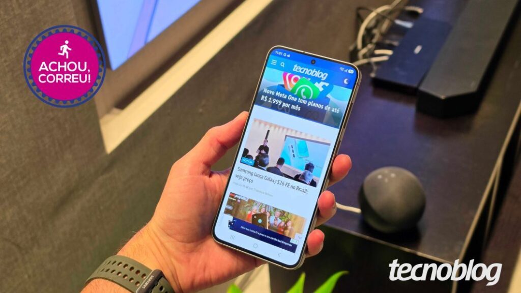 Lançamento: Galaxy S26 FE com 7 anos de Android já cai 40% em oferta