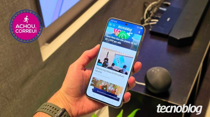 Lançamento: Galaxy S26 FE com 7 anos de Android já cai 40% em oferta