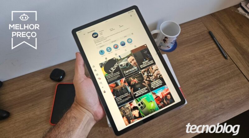 Lenovo Idea Tab (256 GB) atinge melhor preço com cupom e inclui acessórios