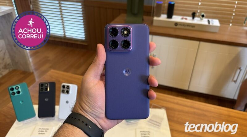 Motorola Edge 70 Fusion Plus (512 GB) atinge menor preço que já vimos