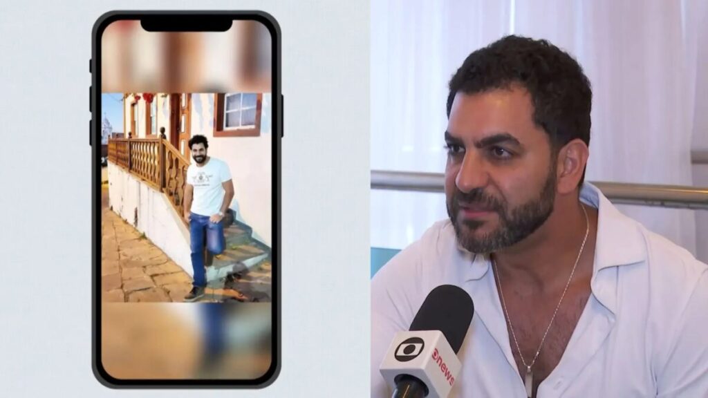 Mulher gasta R$ 5 mil em app de relacionamento ao conversar com perfil falso que usa foto de ator de novela