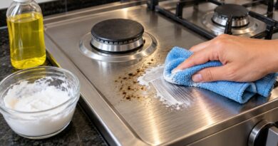 Nem palha de aço, nem sabão em pó: como tirar o encardido do fogão de inox sem riscar e recuperar o brilho