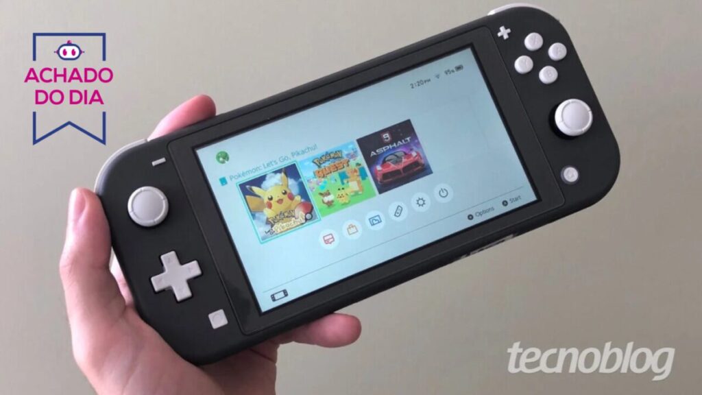 Nintendo Switch Lite fica mais barato com cupom no Mercado Livre
