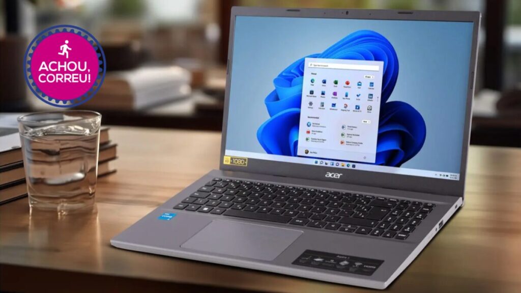 Notebook Acer Aspire 5 com RAM de 16 GB cai 45% em até 12x sem juros
