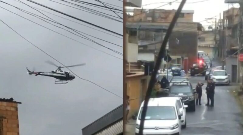 Operação com helicóptero prende seis suspeitos de ligação com o Comando Vermelho em BH
