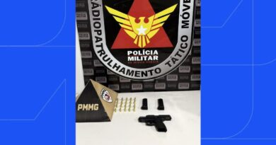 PM prende suspeito de liderar facção em Araguari e apreende pistola