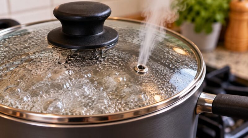 Quase ninguém percebe, mas o furinho na tampa de vidro da panela tem uma função muito útil na cozinha