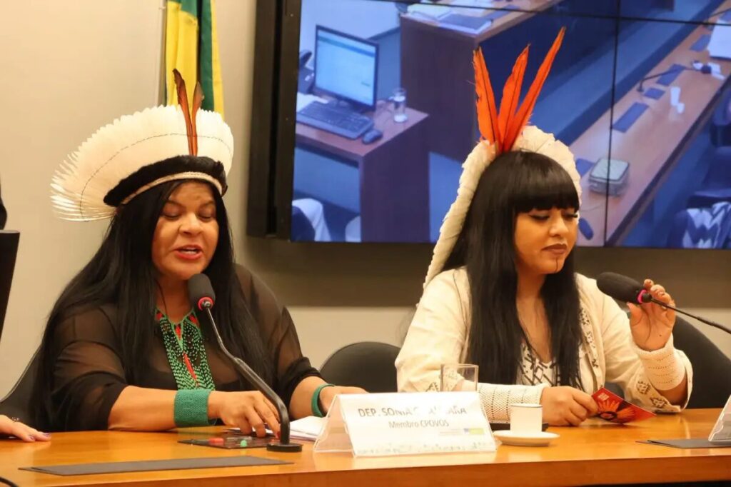 Sônia Guajajara e Célia Xakriabá pedem ao TSE garantia de votos de indígenas no 2º turno