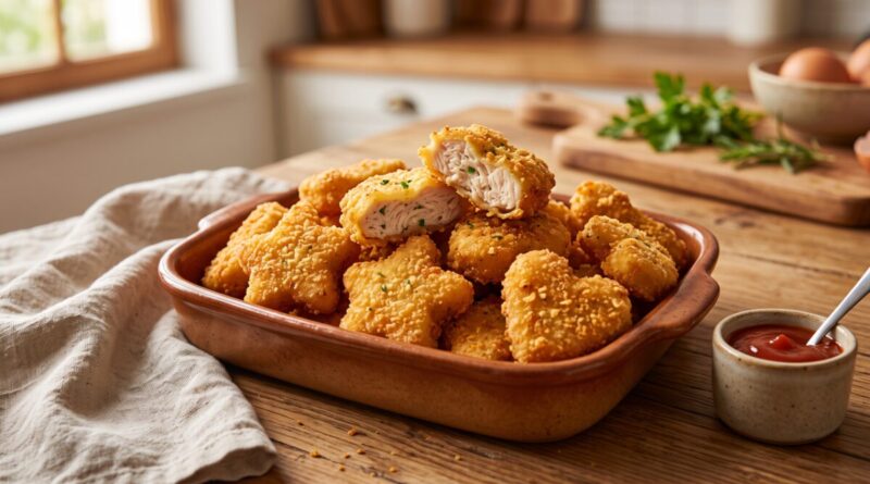 Surpreenda os pequenos no Dia das Crianças preparando nuggets totalmente caseiros, repletos de sabor e feitos com ingredientes fresquinhos e sem conservantes