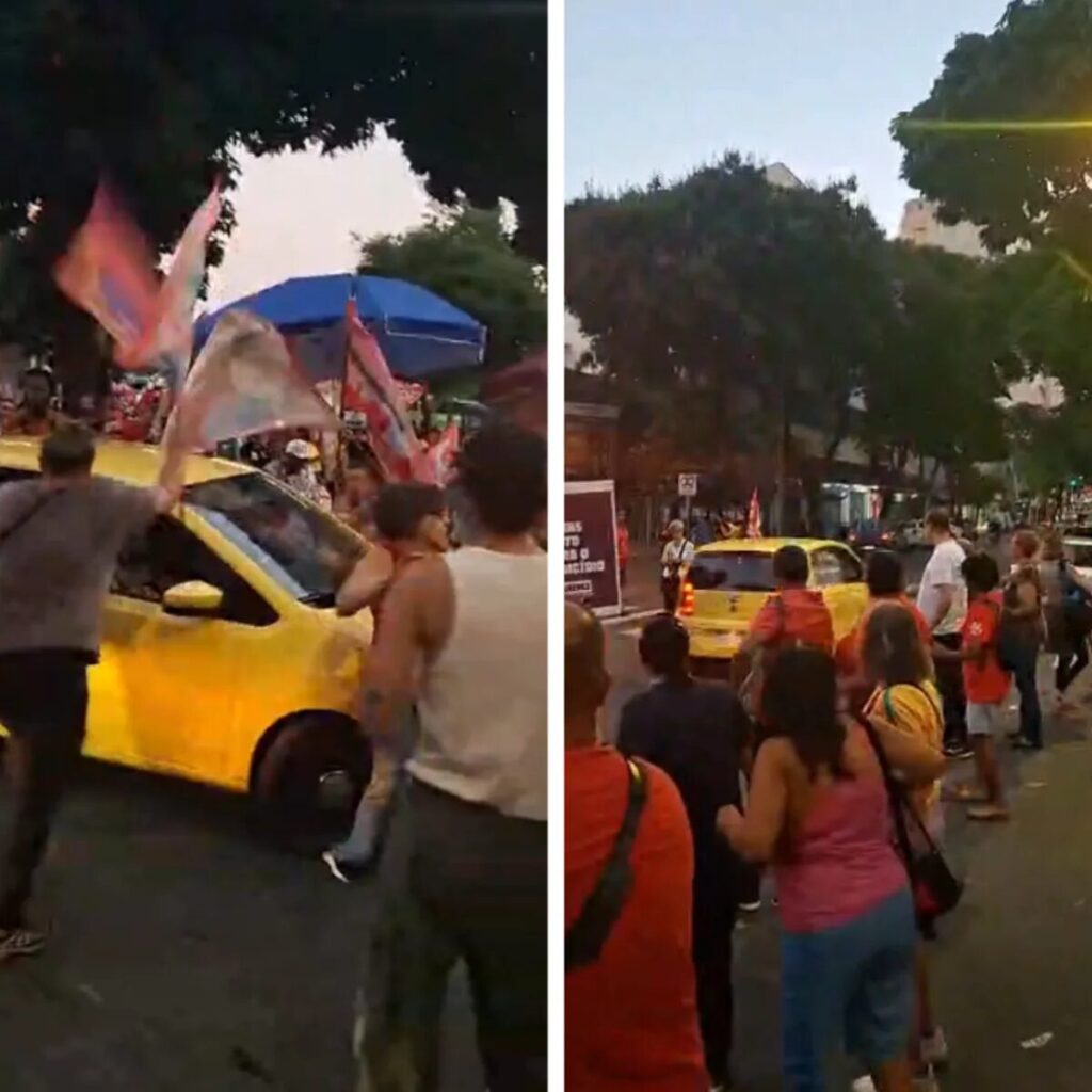 VÍDEO: manifestante é atropelado em ato pró-Lula em BH; motorista é preso