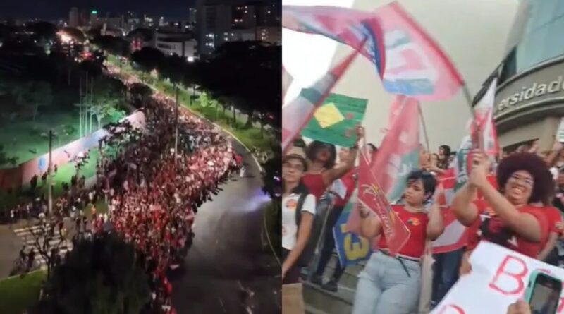 VÍDEO: manifestantes pró-Lula fazem atos pelas principais ruas e avenidas de Uberlândia e Uberaba