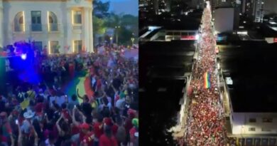 VÍDEO: Manifestantes pró-Lula fazem atos pelo Centro de Uberlândia